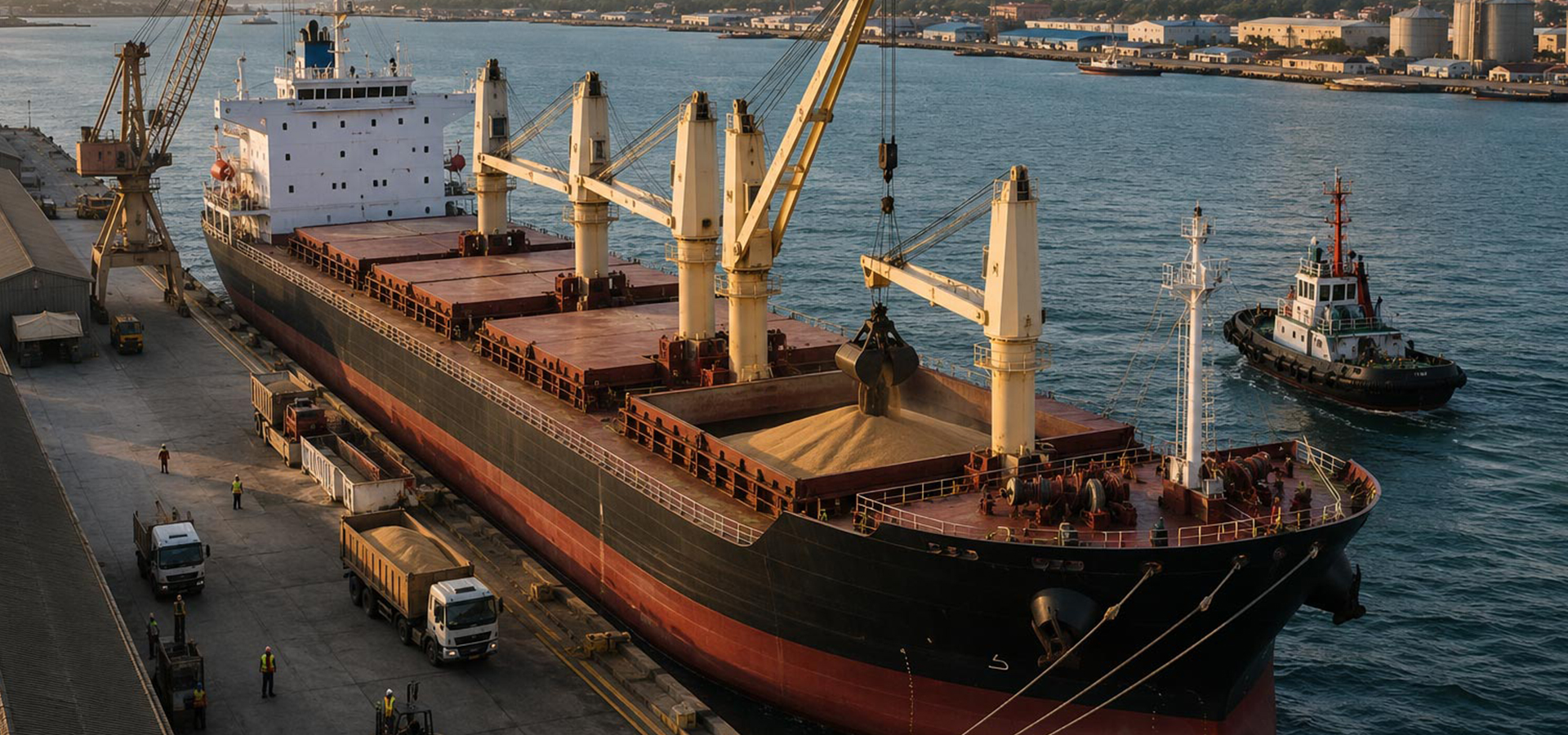 Handymax dry bulk vessel
